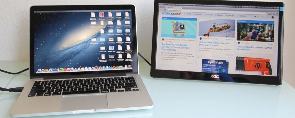 AOC 16英寸USB显示器评测和赠品