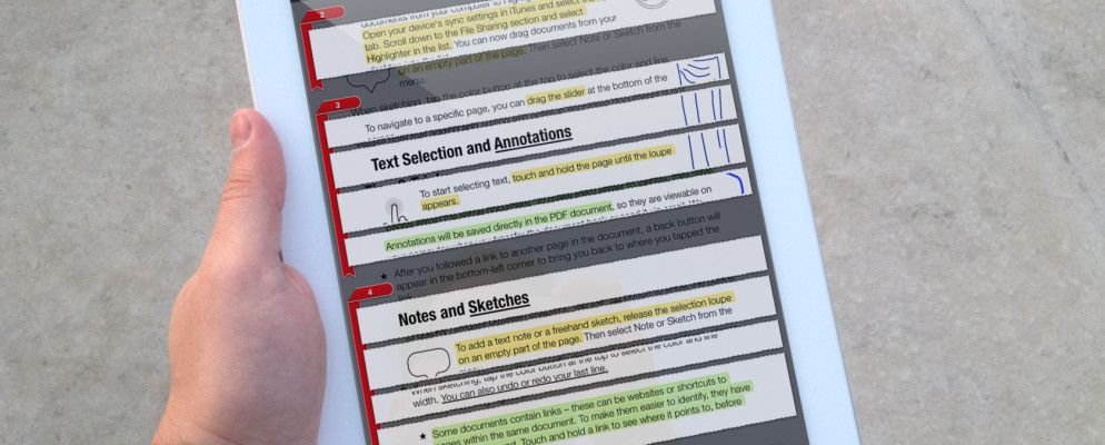 突出显示和审阅PDF,网页和电子书的最佳iPad应用