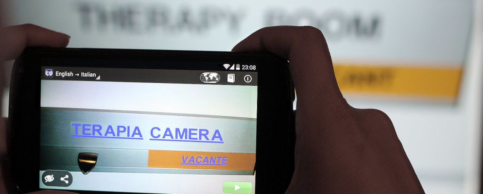 Google购买了视觉翻译应用程序Word Lens,然后免费赠送