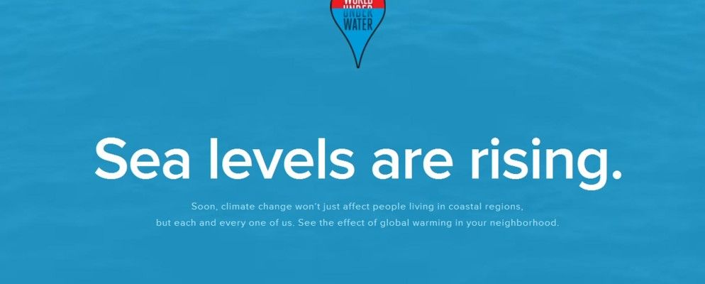 您的家在水里– Google街景Mod发出全球变暖信息打动我们