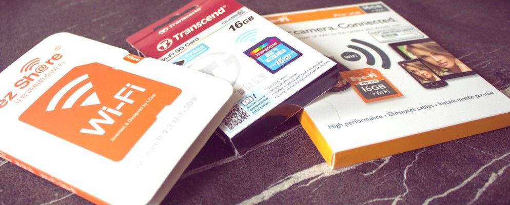 WiFi SD卡：比较回顾和赠品