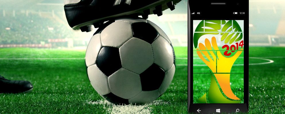 获取实时比分并在Windows Phone 8上播放2014年世界杯足球赛