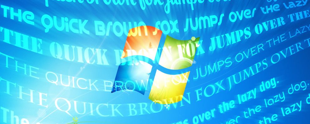 如何在Windows中下载免费字体并管理它们