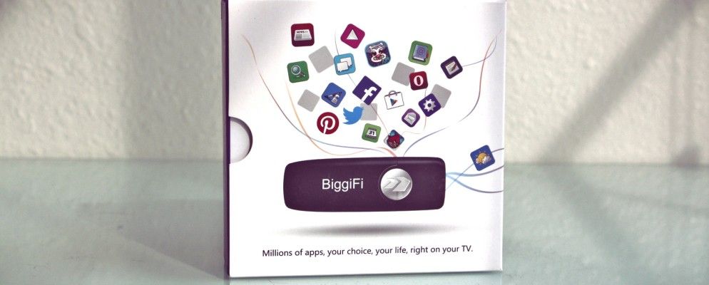 BiggiFi Android TV Stick评论和赠品