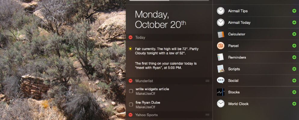 这些通知中心小部件使仪表板不相关