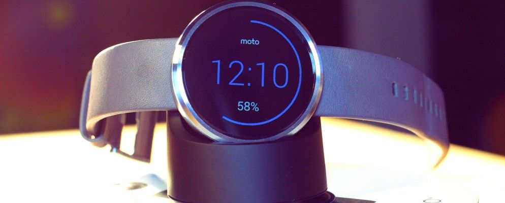 摩托罗拉Moto 360 Android Wear Smartwatch评论和赠品