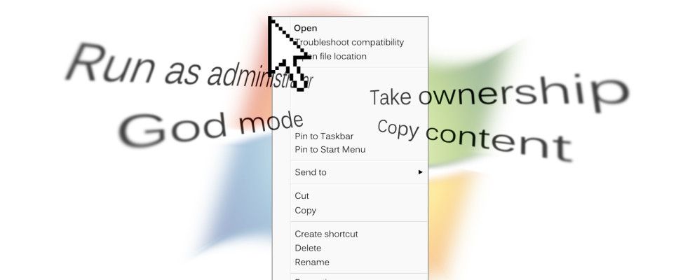 使用这些工具自定义Windows右键菜单