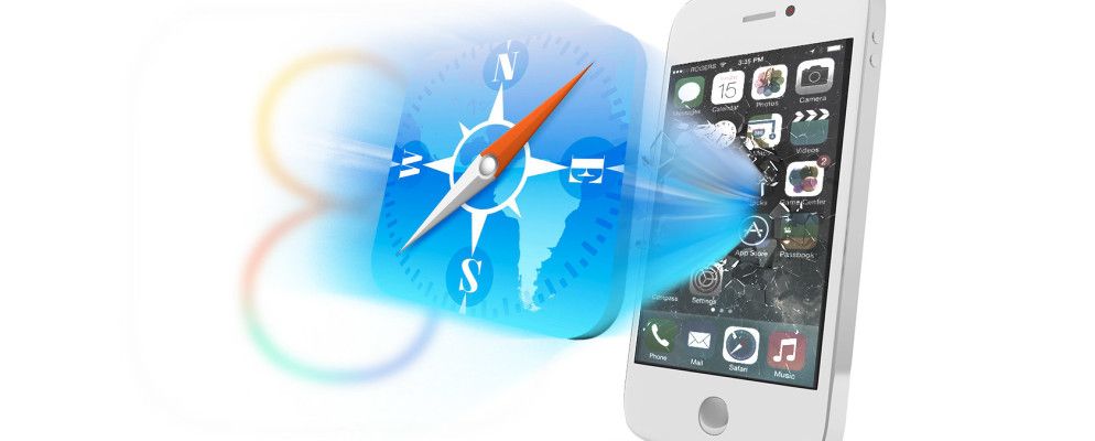 使用iOS 8的Web和Safari操作进行更多操作