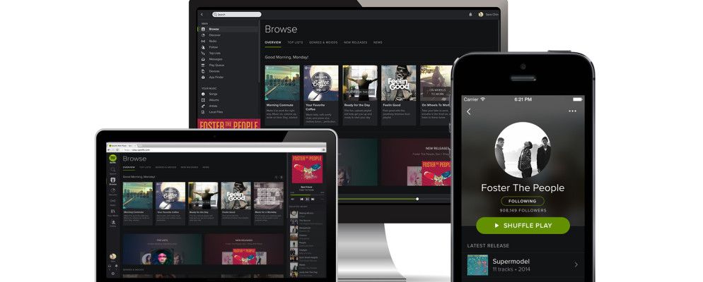 Spotify您的音乐收藏:iTunes的终结