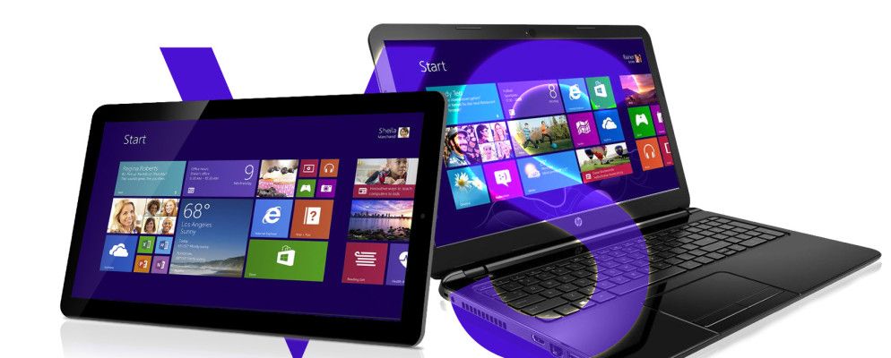 Windows 8 Tablet Vs的优点和缺点。触摸屏笔记本电脑