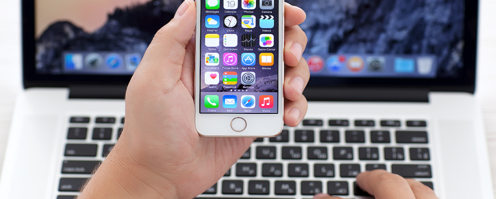 使用Mac键盘在iPhone或iPad上键入