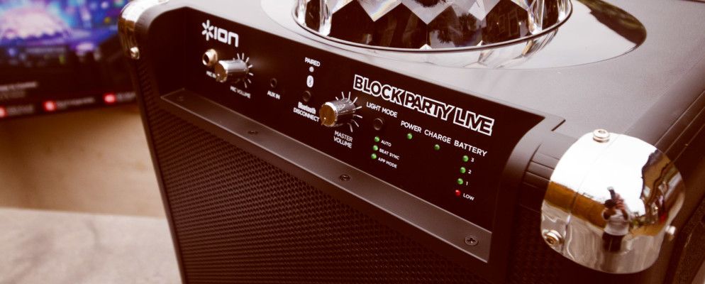 ION Block Party便携式扬声器评测和赠品