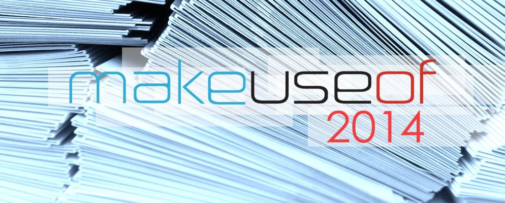 2014年您可能错过的10篇基本MakeUseOf文章