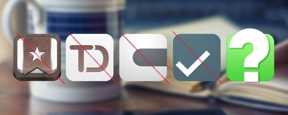 当生产力应用无法为您服务时如何提高生产力