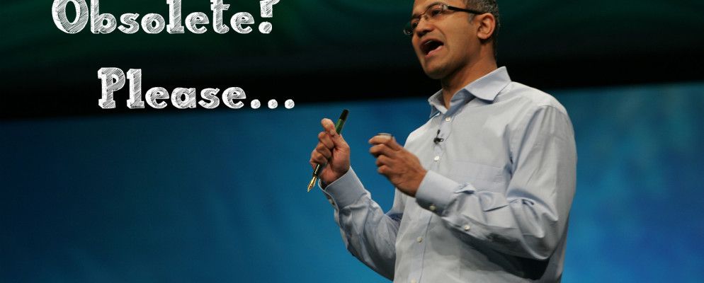 为什么您的手指永远不会代替笔：反对萨蒂亚·纳德拉