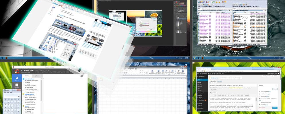 如何增加您的虚拟桌面空间