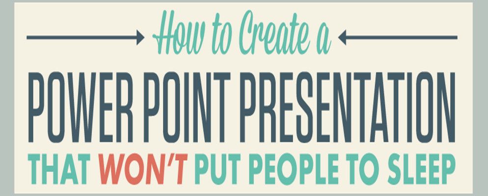 进行PowerPoint演示文稿，不会使听众入睡