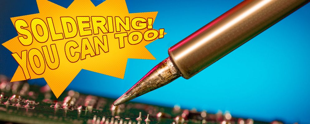 通过这些简单的技巧和项目，学习如何进行焊接