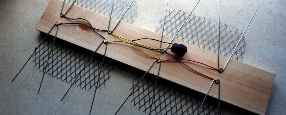 带DIY HDTV天线的沟渠电缆