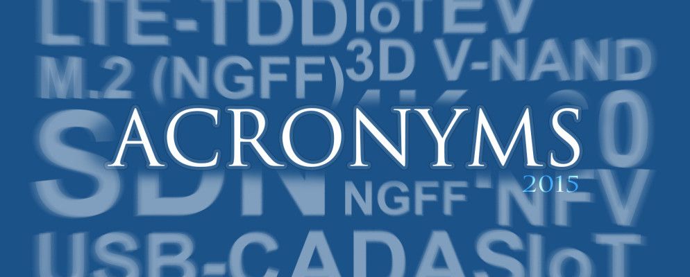 2015年您需要知道的10个首字母缩写词及其含义