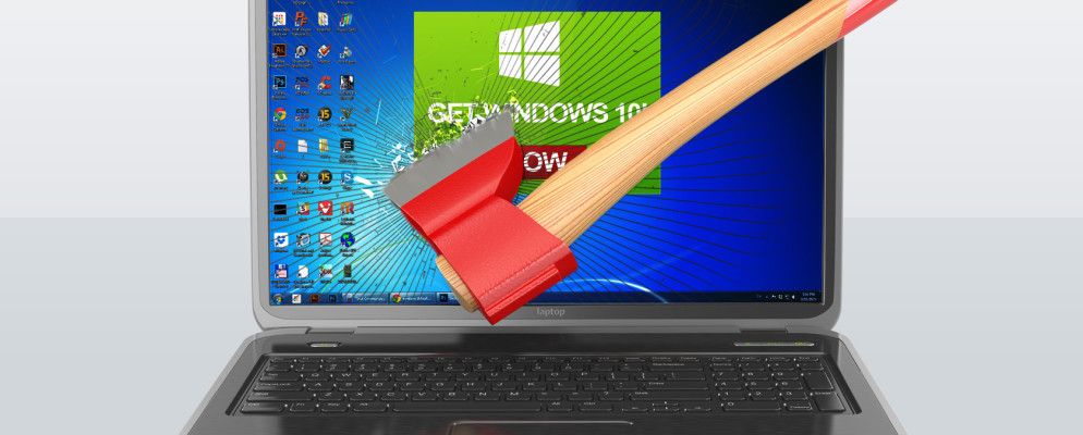 如何在Windows 7和8中摆脱Windows 10升级通知