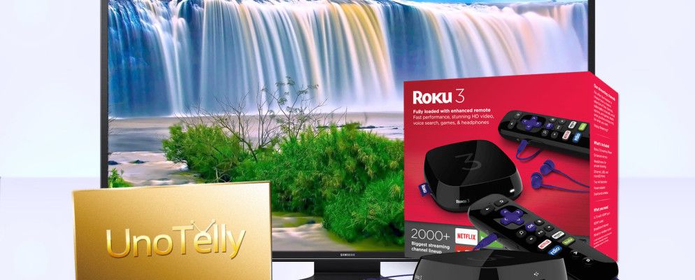 通过UnoTelly DNS和VPN播放国际电视，Netflix，Pandora等[15x黄金计划，三星40英寸4K电视，Roku 3，Netflix礼品卡赠品]