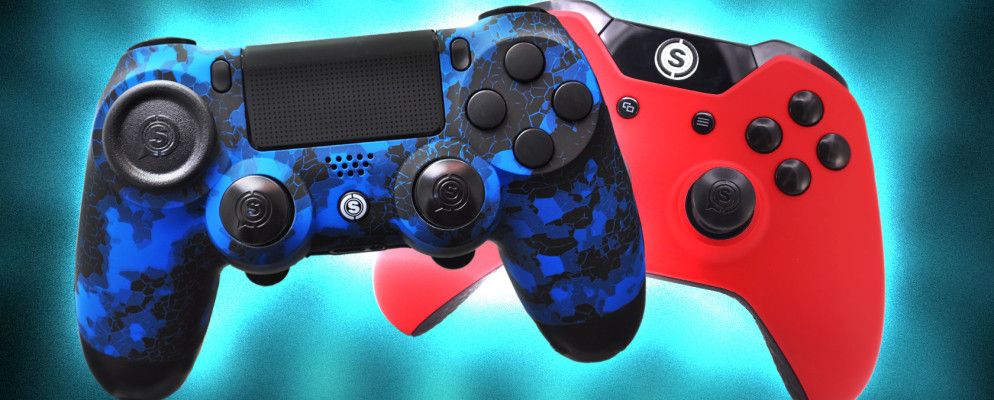 您可以购买3个地方的自定义改装游戏控制器