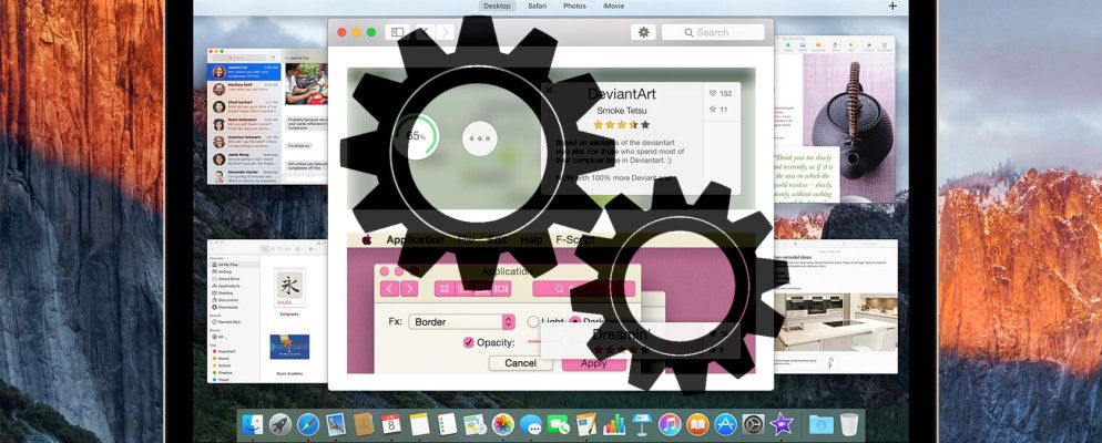 El Capitan意味着Mac主题和深度系统调整的终结