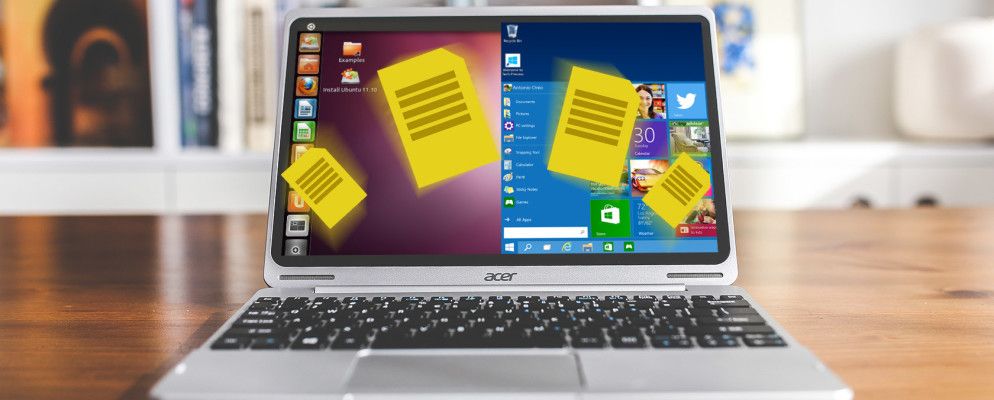 在Linux-Windows双启动PC上共享个人数据的5种方法