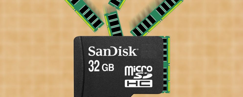 如何使用MicroSD卡向您的Android设备添加更多RAM