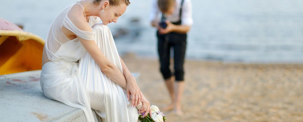 婚礼的5个惊人的海滩摄影技巧