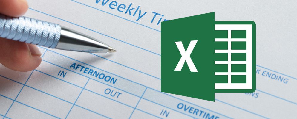 在Excel中创建工作时间表的提示和模板