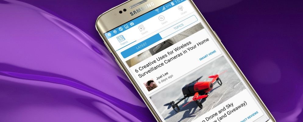 通过我们的新Android应用获得最佳的MakeUseOf，并赢得三星Galaxy S6 Edge！