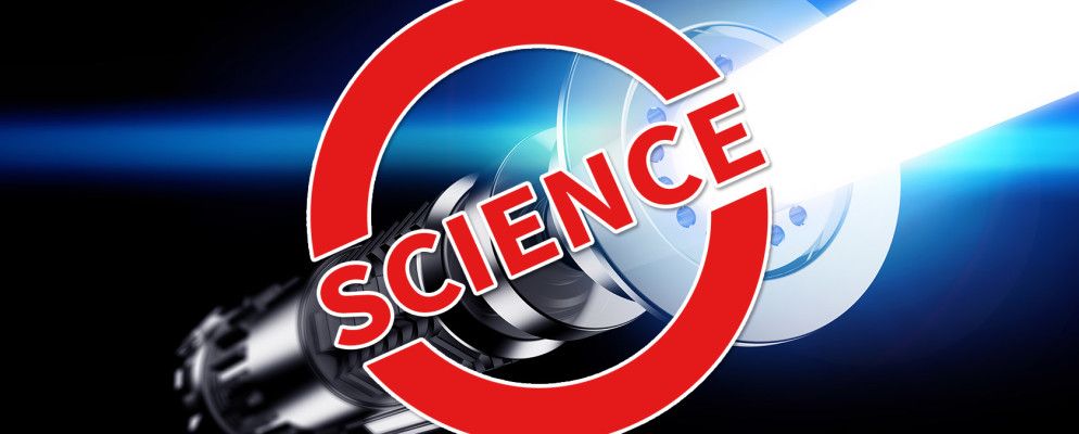 您永远不会拥有真正的光剑,因为科学