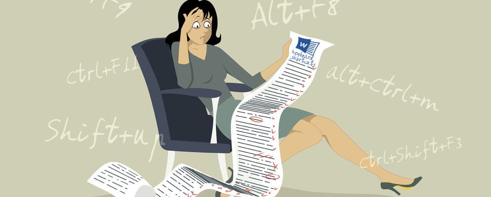 如何找到您可能需要的每个Microsoft Office键盘快捷键