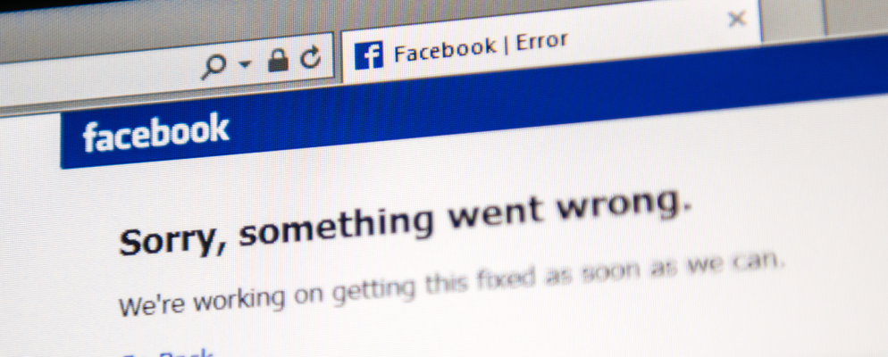 Facebook崩溃时要做的6件事