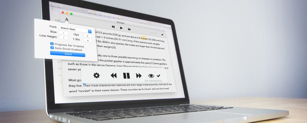 Dictater将控件添加到Mac的文本到语音功能