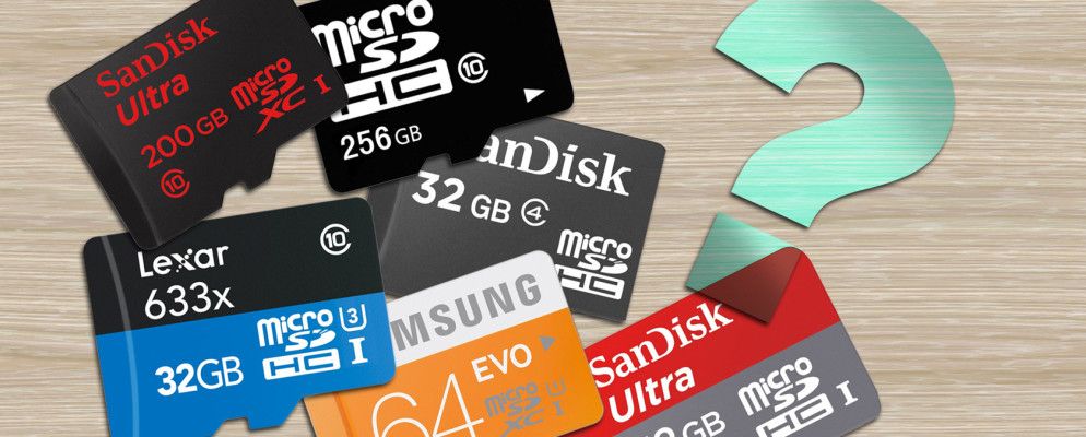 购买MicroSD卡时应避免的5个错误