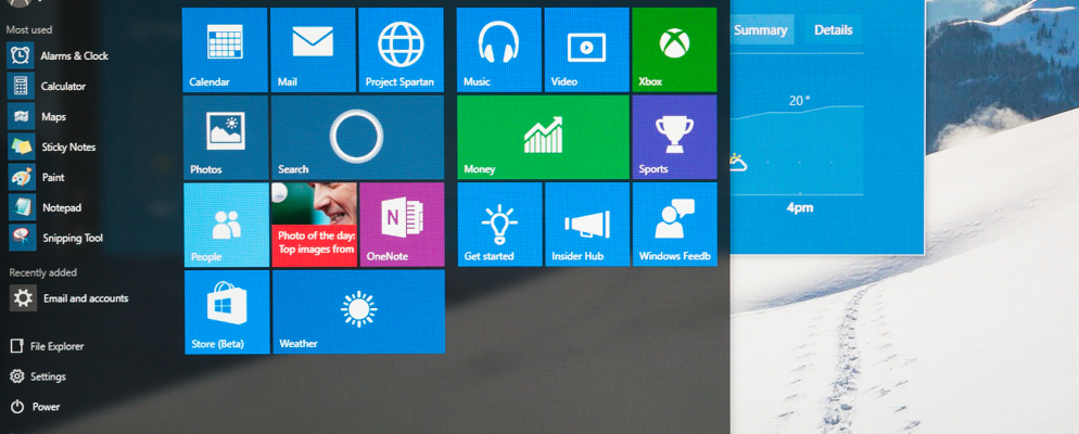 Windows 10中缓慢的开始菜单的10秒修复