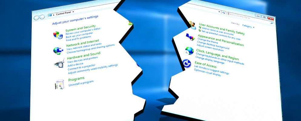 Microsoft为什么要杀死Windows控制面板