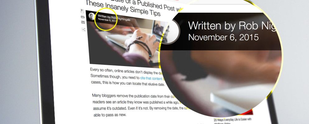 使用这些疯狂的简单提示查找已发布帖子的日期