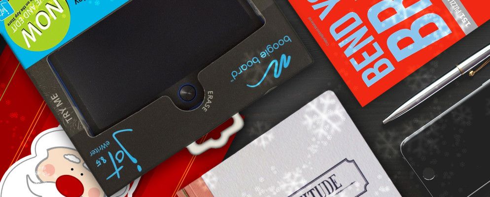 圣诞节最好的自我完善和生产力的礼物