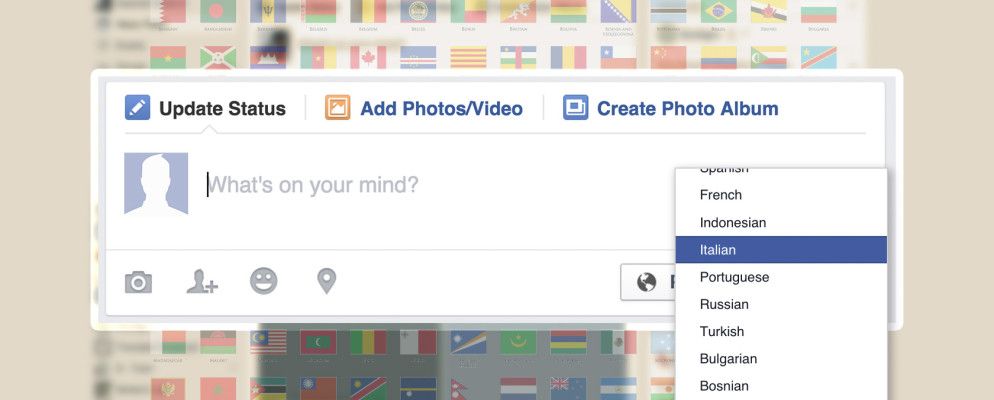 如何在Facebook上以多种语言发布