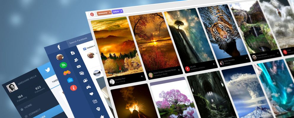 8个酷扩展，用于更改Facebook，Twitter和Pinterest的布局