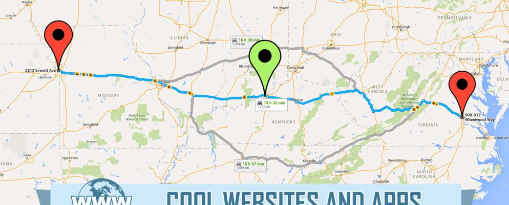 5个找到中途点与遥远的朋友会面的应用