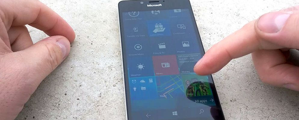 Microsoft Lumia 950评估
