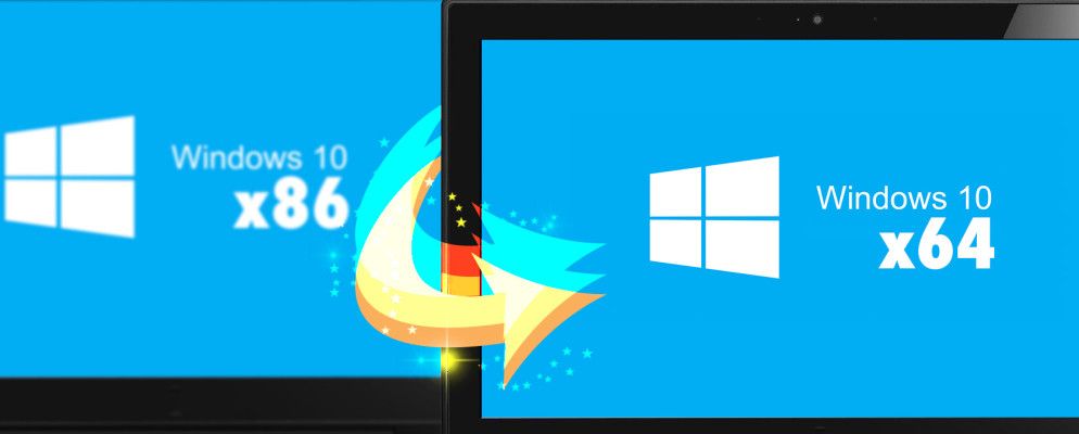 如何在Windows 10中从32位升级到64位
