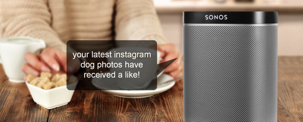 如何向Sonos扬声器发送语音通知