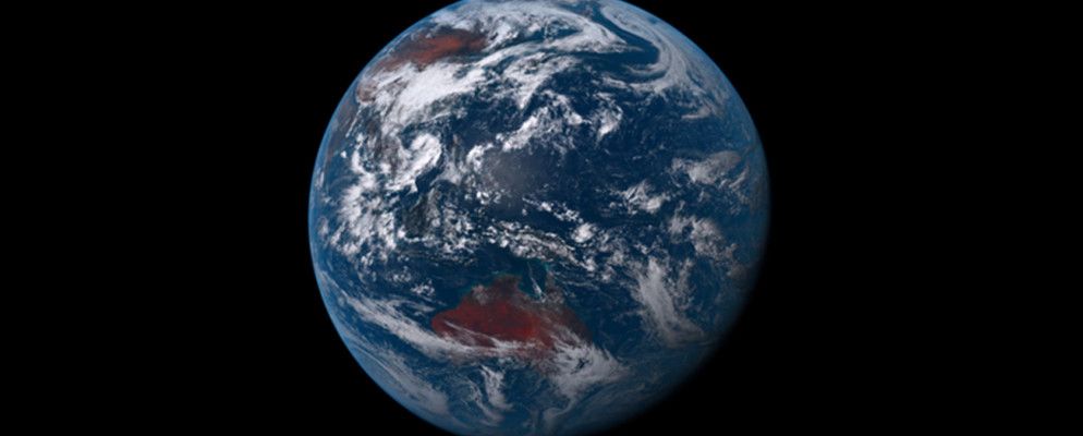 如何将地球的实时照片设置为桌面背景