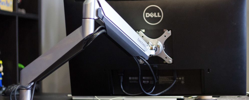 Loctek D7A人体工学显示器支架评测